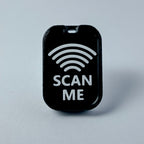 NFC raktų pakabukas "Scan me"
