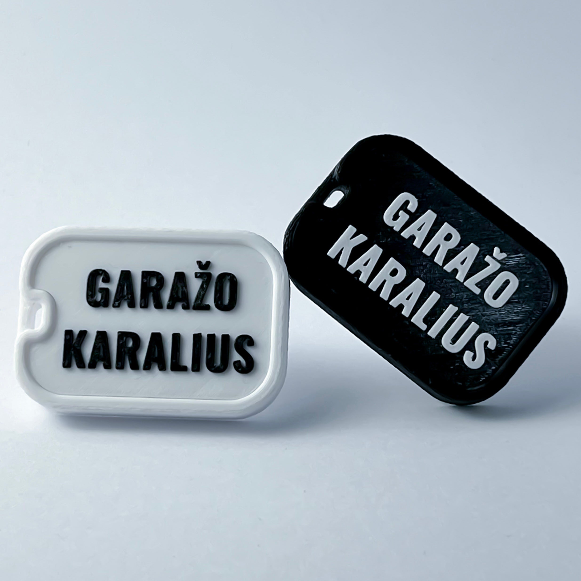 NFC raktų pakabukas "Garažo karalius"