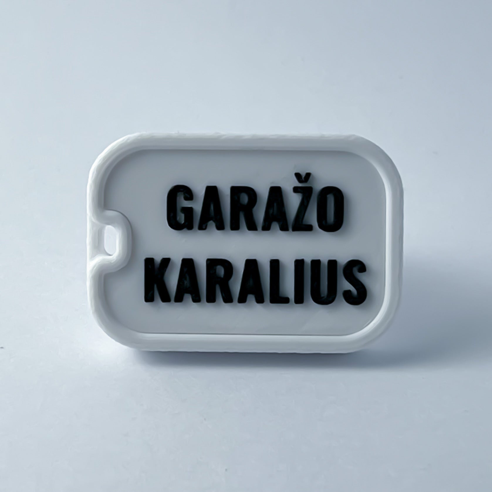 NFC raktų pakabukas "Garažo karalius"