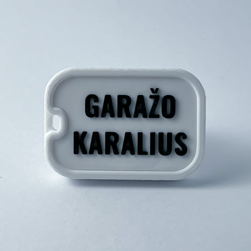 NFC raktų pakabukas "Garažo karalius"