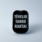 NFC raktų pakabukas "Tėvelio tanko raktai"