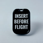 NFC raktų pakabukas "Insert before flight"