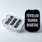 NFC raktų pakabukas "Tėvelio tanko raktai"