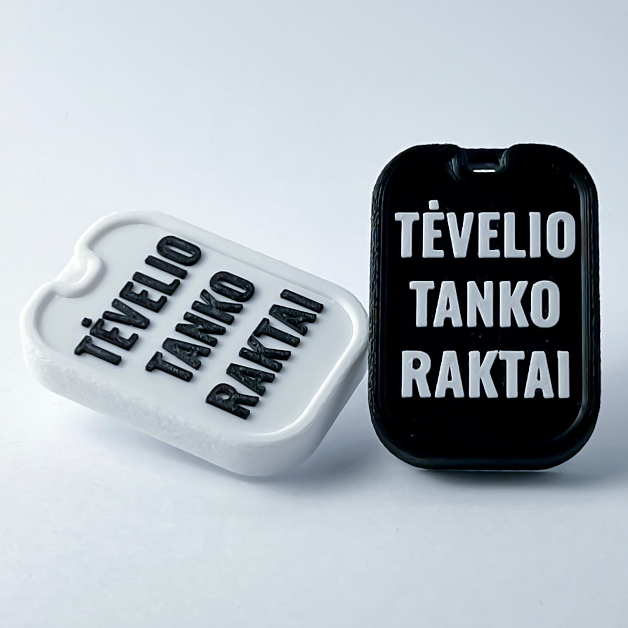 NFC raktų pakabukas "Tėvelio tanko raktai"